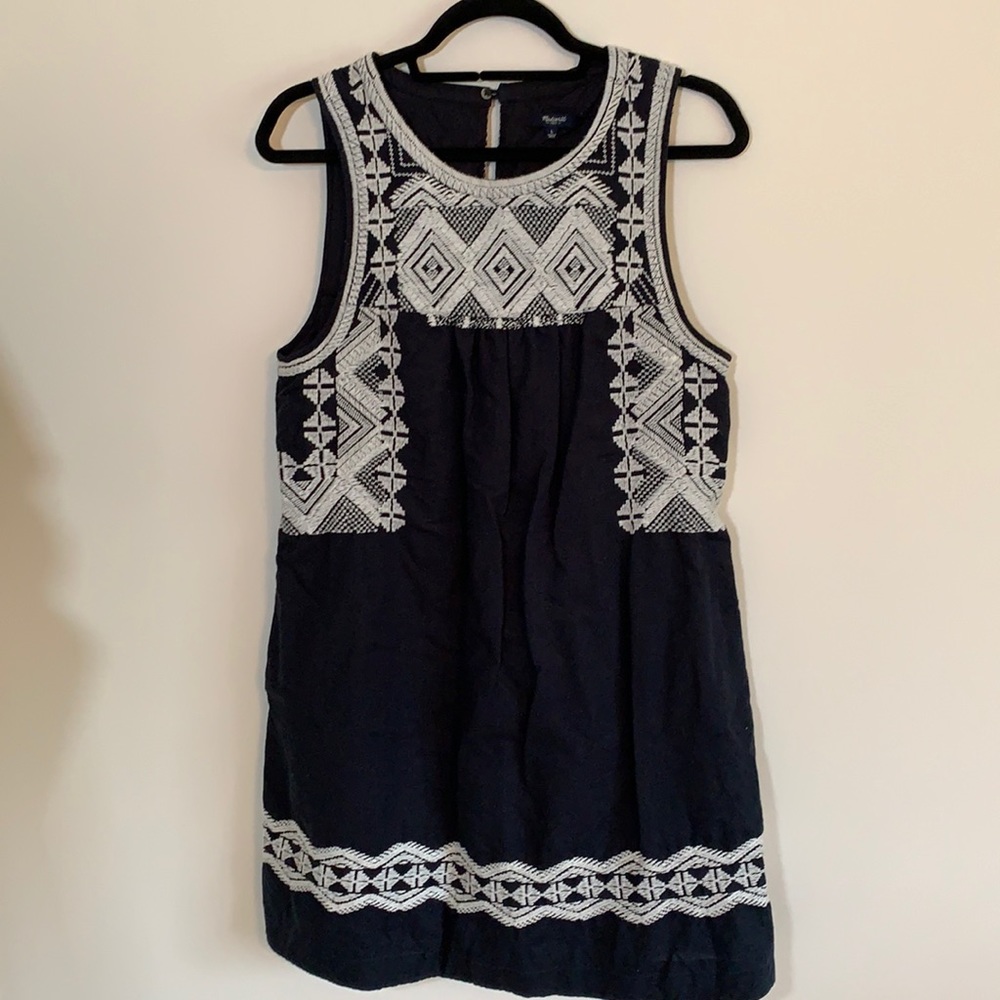 Madewell Embroidered Dress